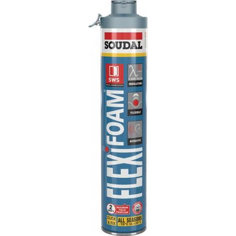 Soudal Flexifoam Gun espuma de poliuretano azul 750ml (1/3)