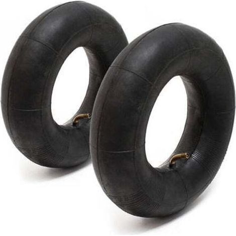 Konvolut aus 2 Schläuchen für Aufsitzrasenmäher, 13x5.00-6, TR87 Luftreifen, Ventil für Rasenmäher