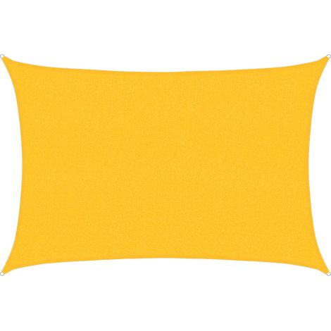 Maison Exclusive - Voile d'ombrage 160 g/m² Jaune 2,5x4 m PEHD (1/5)