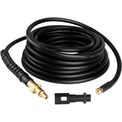Tuyau de nettoyage de canalisations 15 m 160 bar Pour la connexion à un nettoyeur haute pression (1/2)
