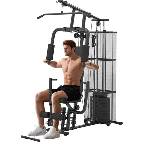 Multifunction Home Gym Weight Training Workout Station Fitness Strength Machine