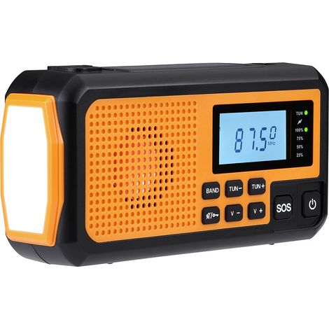 Radio D'urgence Multifonction Orange, Nk-fa350044