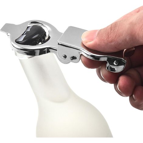 Ouvre-boîte en acier inoxydable : bouteille de bière (1/5)