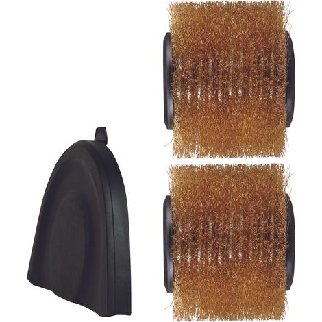 Original Einhell Bürste Ultra (Oberflächenbürsten-Zubehör, passend für Akku-Oberflächenbürste PICOBELLA 18/215, geeignet für raue Steinoberflächen, Arbeitsbreite 19,5 cm) (1/5)