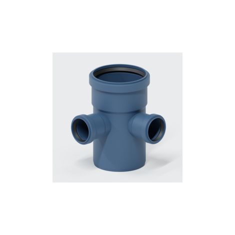 PO coin double branche POLO-KAL NG DN 110/50/50/87 degrés