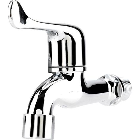 Robinet pour lave-linge ABS Robinet pour lavabo d'vier de cuisine avec baril et poigne ( 1 Schwanzgriff) (1/5)
