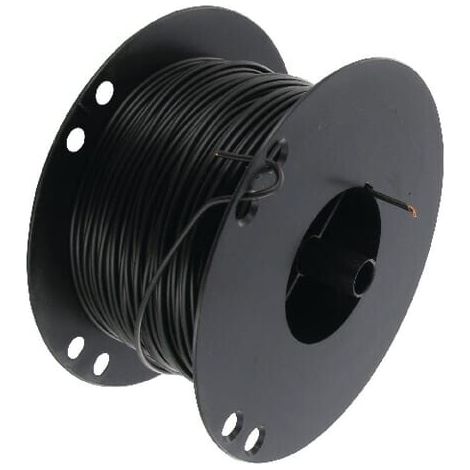 Kabel 1 x 1,5 mm² schwarz 100m UNIVERSAL KA1055
