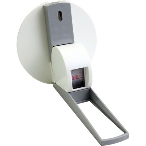 An der Wand montierter Höhenmesser, 220 cm Stadiometer-Wachstumslineal, Statur-Rollmeter mit Wandplatte, kompaktes ABS-Maßband, Messwerkzeug