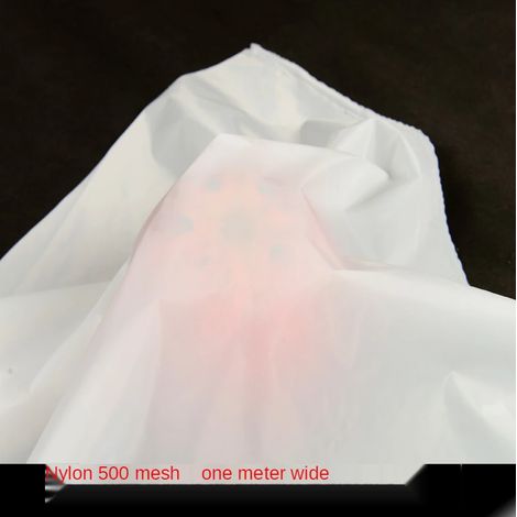 Filtre en nylon (500 mesh - 1 x 1 m) à mailles micrométriques pour vin, eau, peinture et encre. (1/5)