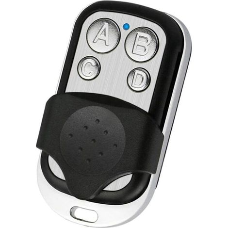 Duplicateur de clé de clonage à 4 canaux, télécommande sans fil 433 MHz, copie de code métallique pour gadgets, portail de voiture, garage