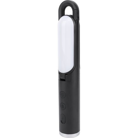 Lanterne de camping pliable, lampe torche rechargeable USB, lampe de tente multifonction avec crochet pour les pannes de courant, usage intérieur et extérieur, noir (1/5)