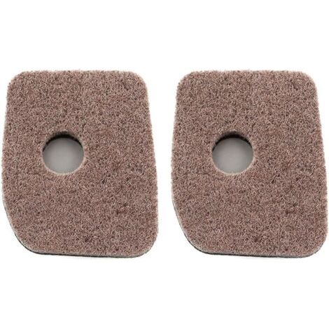 Pair Lot de 2 filtres à air pour souffleur Stihl BG 56, BG 86, SH 56, SH 86 - Remplace 4241 120 1800 (1/5)