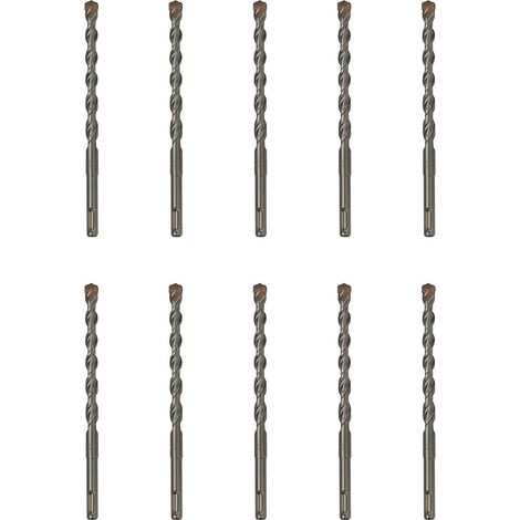 Makita  10x  Brocas  SDS-VPLUS  12x210  -  B-47684-10