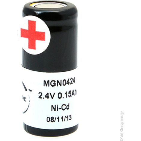 NX - Batterie NiCd 2x 1/3AA NX 2S1P ST4 2.4V 150mAh FT (1/2)