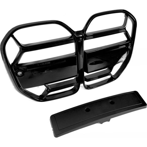 Grille de calandre avant BMW Serie 4 G22 Coupe de 2020 a 2025 Noir brillant Look sport-42673311 (1/4)