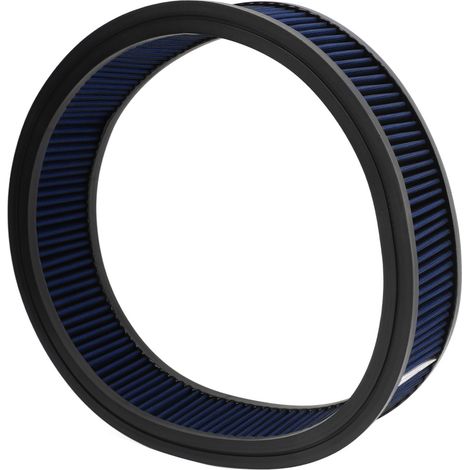 Filtre à air rond haute performance lavable et réutilisable, élément de remplacement pour Ford, bleu (1/5)