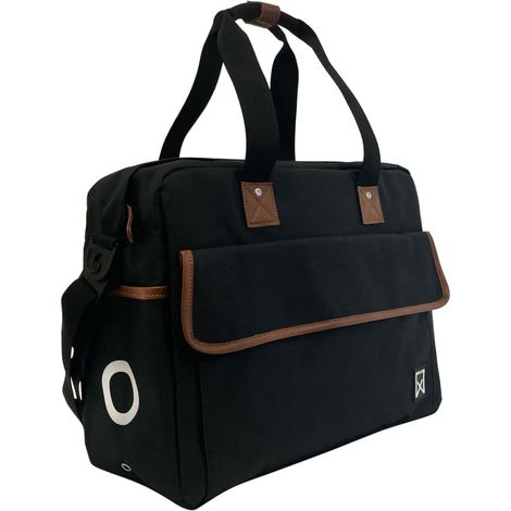 Willex Sacoche de vélo 19 L noir et marron (1/5)