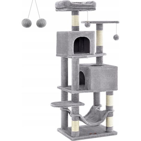 Kratzbaum für Katzen, Bett, Haus, Spielzeug