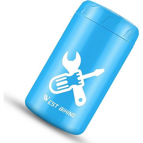 Bouteille de rangement pour outils de réparation de vélo, boîte à outils étanche pour VTT et vélos de course