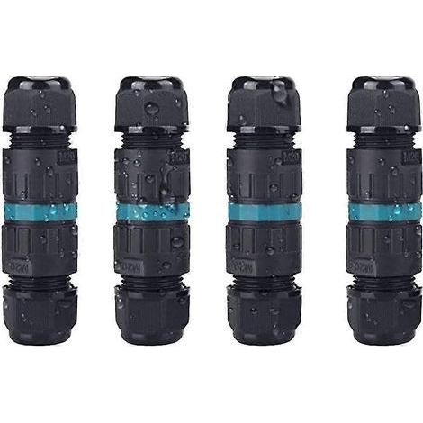 Manchon de connexion étanche pour câble de mise à la terre, pour câble triphasé de 5 à 9 mm². (1/5)