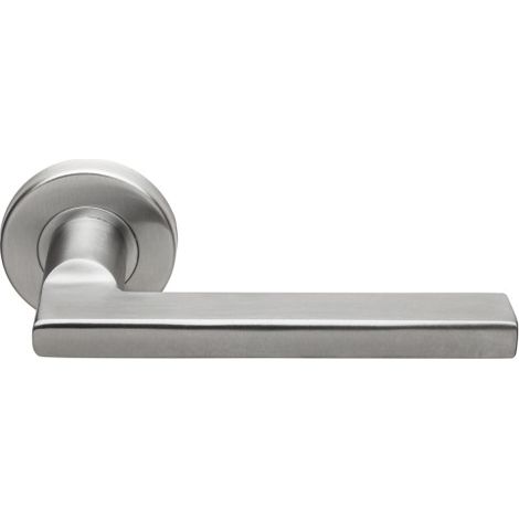 Béquille double JADE massive sur rosace inox 4001 - HERACLES - B-INOX-BM01 (1/3)