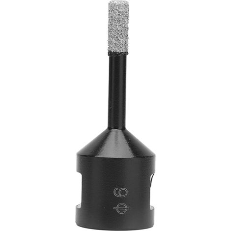 Scie cloche pour marbre, vitesse de perçage rapide, conception de coupe à grand déplacement, outil permettant de gagner du temps 6mm