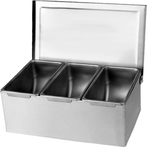 304 Voll-Edelstahl, Dreifach-Fach-Design (40 Stück pro Karton)