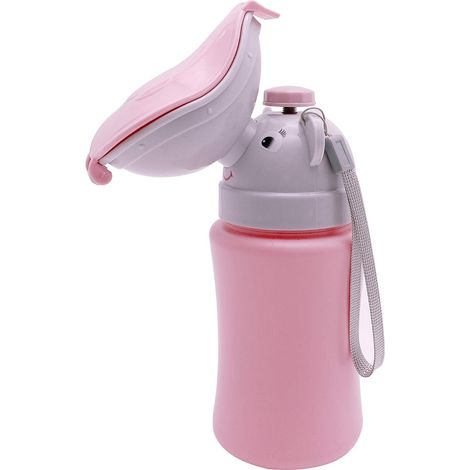 Urinoir Enfant Portable Bébé Enfant Toilettes d'Urgence Portative Pot de Voyage Hygiénique d'Urinoir de Pot de Bébé d'Enfant pour Voyage,Voiture,Camping, Fille