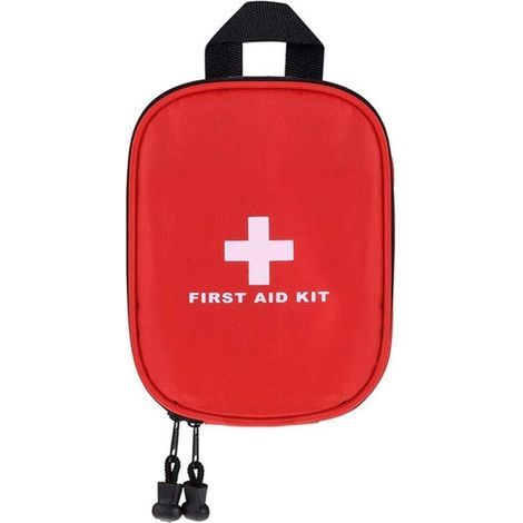 Trousse de Premiers Secours en Nylon, Sac de Premiers Soins Compact et léger pour Voiture, Plein air, Bateau, Camping, randonnée (Sac Seulement) (1/5)
