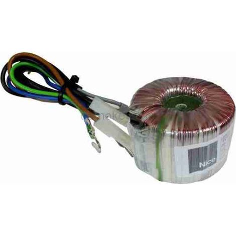 TRA125.1025 Transformador Toroidal 230V 0-24-32V 100Va SPIN 40 41 Repuesto NICE TRA125.1025