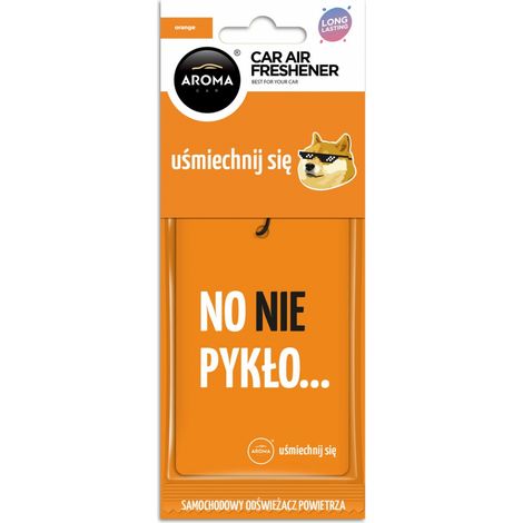 Aroma CAR fa sorridere Deodorante per ambienti all'arancia