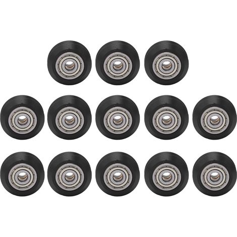 13 Pièces Roulements 625ZZ Noir pour Imprimante 3D - Kit Roue en POM Haute Résistance (1/5)