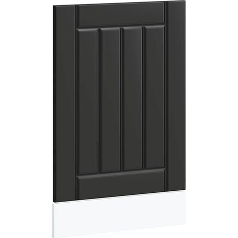 Panneau de lave-vaisselle Lucca noir bois d'ingénierie CFW59860 (1/5)