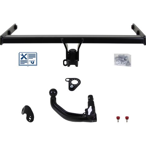 Attelage rotule démontable Oris + faisceau Trail-Tec spécifique 7 broches - AUDI A5 Sportback (1/2)