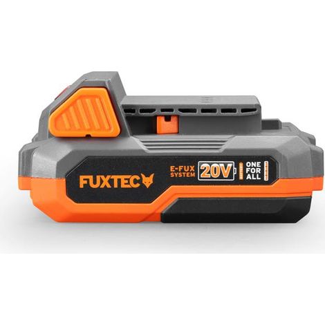 Batterie 2Ah - FUXTEC FX-E1B2AH - 20V compatible pour tous les appareils 20V FUXTEC