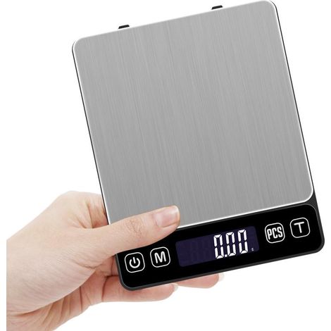 Balance électronique de poche 500g précision 0,01g, balance numérique portable pour cuisine, bijoux et pesage précis, mini balance à main 500g (1/5)