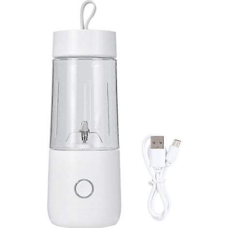 Mini Blender Portable 350ml USB Rechargeable Fruit Mixer Électrique, Tasse à Jus pour Maison (1/5)