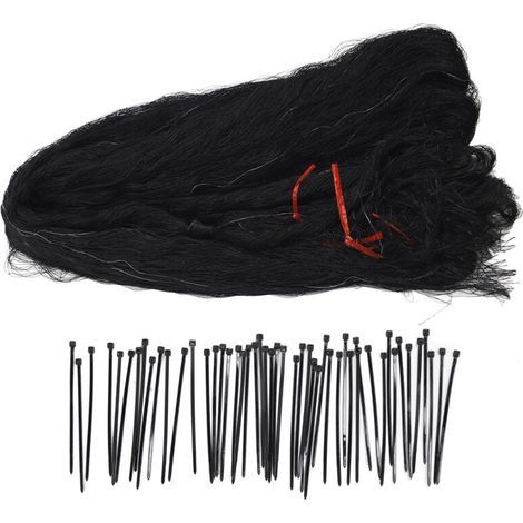 Filet de Protection Léger et Réutilisable contre les Oiseaux – Protection pour Arbres Fruitiers, Cerfs, Poulets, Canards et Chiens, Espacement des Mailles 5 cm,de (1/5)