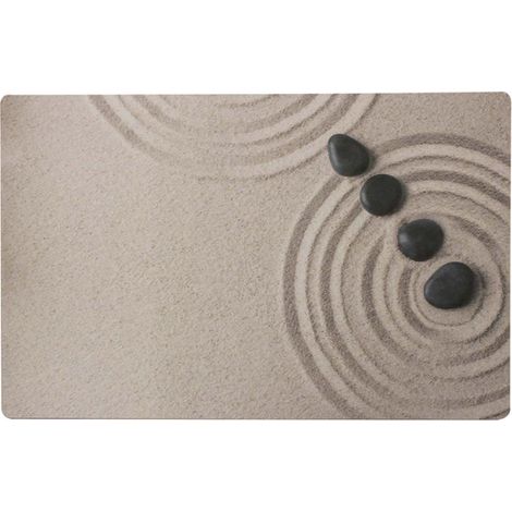 Set de Table Imprimé "Zenir" 28x44cm Taupe
