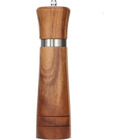 Moulin à poivre, 8", bois, personnalisé (1/3)