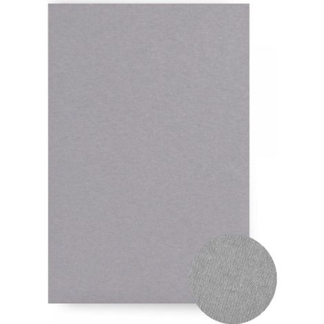 Drap Housse Élastique - Gris - 140x200 Cm - 1 Pièce - Literie Confortable (1/5)