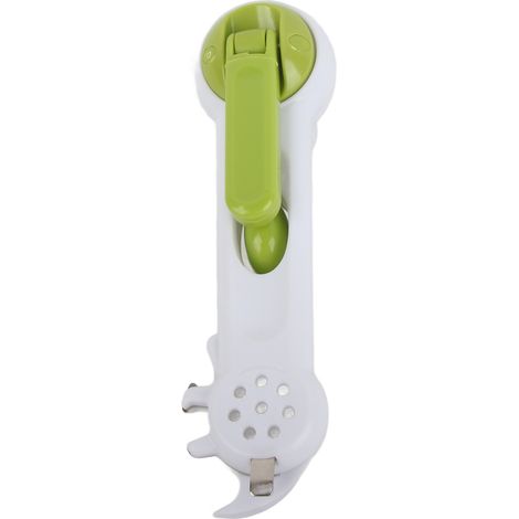 Ouvre-boîte ergonomique 6 en 1 en ABS, facile à suspendre, léger et multifonctionnel pour la cuisine. (1/5)