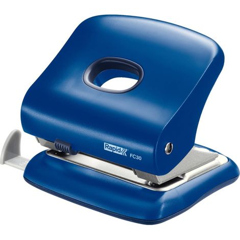Rapid FC30 perforatore e accessori 30 fogli Blu (1/4)