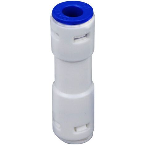Fast Connect Clapet anti-retour à usage unique en plastique compatible avec système d'osmose inverse RO eau pure Lot de 2 Clapet anti-retour 1/4" (1/5)