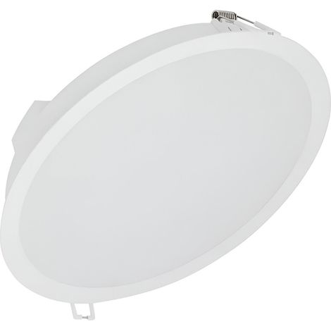 LED Downlight Einbaustrahler 30W 100lm/W IP44 Schnitt Ø200mm LEDVANCE No Flicker 3000K Warmweiß (1/4)