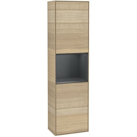 Villeroy & Boch F470HGPC Armoire haute Finion F47 418x1516x270mm (1/2)