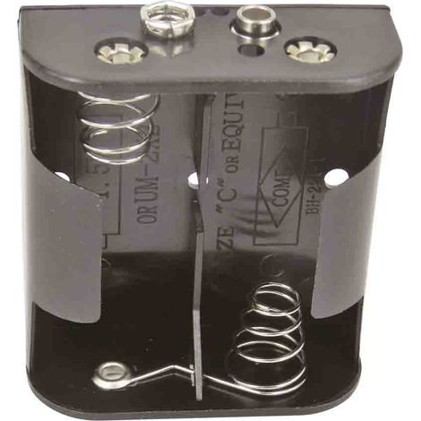 Porte-pile 2 x RS PRO C, raccordement Montage rapide ( Prix pour 1 )