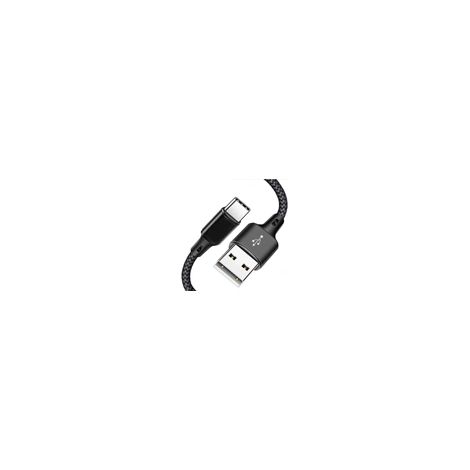 CAVO DI RICARICA RAPIDA TYPE-C 3.0 1 m - NERO (1/5)
