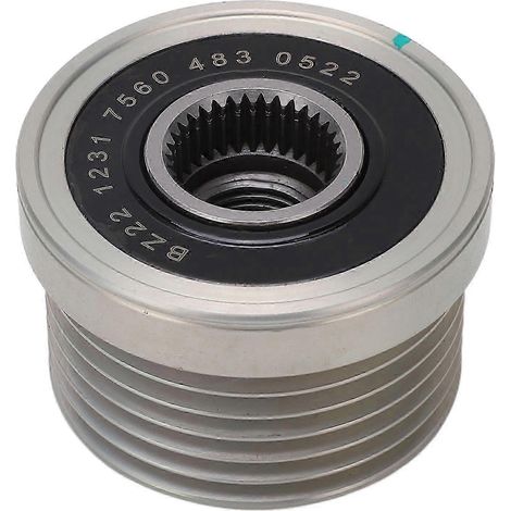 Compatible avec l'embrayage unidirectionnel de poulie d'alternateur Bosch 535018310, compatible avec les modèles 128i, 325i, 328i, 330i, 335i, 525i, 528i, 530i, X3 et X5. (1/4)