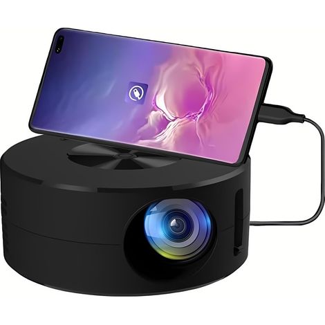 Filiyano – Projecteur portable avec duplication d'écran pour téléphone, mini projecteur pour la maison, ultra-léger et compact, idéal pour le home (1/5)